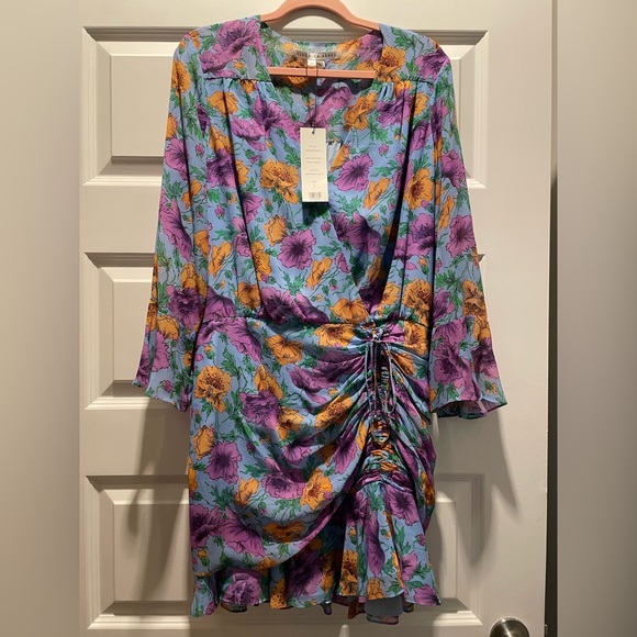 NWT Veronica Beard Sean Floral Print Dress - Picture 7 of 8